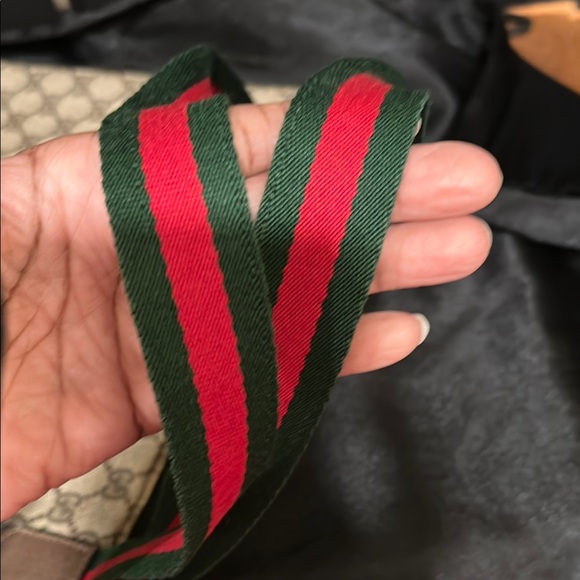 Gucci Monogram Tote Bag with Brown Accents - Picture 9 of 9